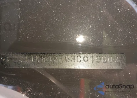 2003 Toyota Matrix Xr из США, поврежденный, VIN 2T1KR32E63C019803